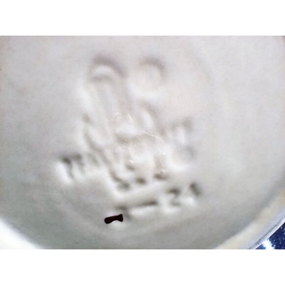 Pfaltzgraff Village Creamer Milk Pitcher Handle Brown Floral Design Vintage 4.5" - Picture 15 of 16